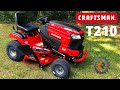 Craftsman T210 Turn Tight 18-HP Hydrostatic 42-in Riding Lawn Mower from Lowe's