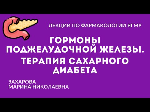 Гормоны поджелудочной железы. Терапия сахарного диабета