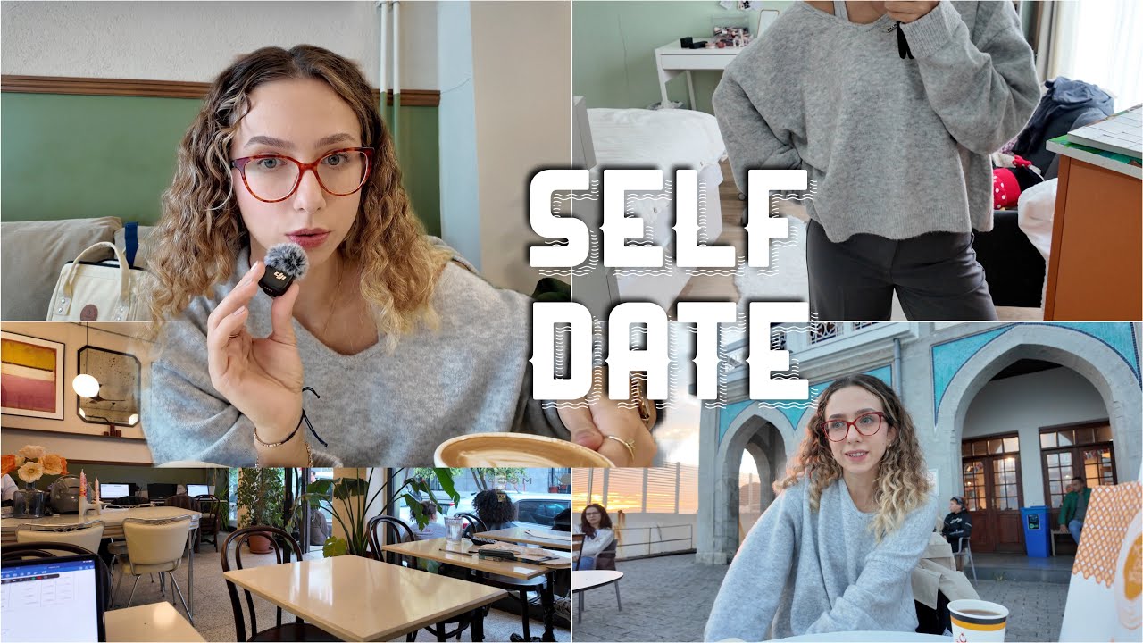 BERABER SELF DATE YAPALIM! | Kadıköy Turu,Kendi Başımıza Takılıp Ders Çalışalım🤍