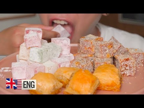 간호사 몰래 쫀득쫀득한 터키쉬 딜라이트를 리얼사운드 ASMR 먹방|너몰먹|MUKBANG, EATING SOUND, TURKISH DELIGHT
