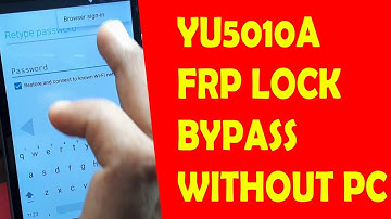 YU5010A FRP LOCK BYPASS WITHOUT PC SIMPLE WAY 2019