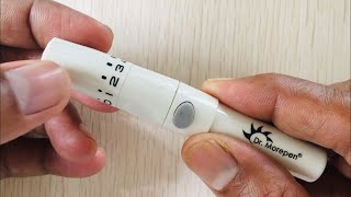 How to Change Lancet Needle Dr Morepen Glucometer | Tips to Use Load & Remove Pin | Device Use Guide