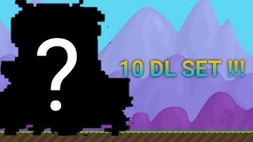 10DL SET CHALLENGE | GROWTOPIA