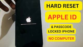 How to hard reset Apple ID and passcode locked iPhone Without Computer