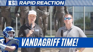 Kentucky football shows off uptempo offense in Blue-White Spring Game | Rapid Reaction