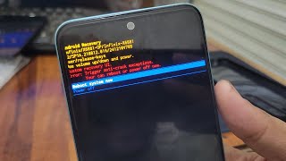 Infinix hot 50 Pro Fix Trigger Anti-Crack Exception Error on Custom Recovery UI | infinix anti crack screenshot 2