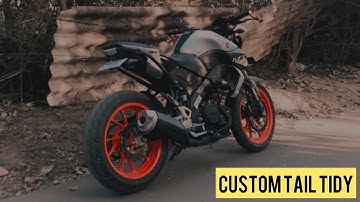 Tail Tidy for Yamaha Mt15 | warning tag ⚠️| Installation | DIY | PS MotoTube