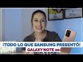 Galaxy Note 20 Ultra y TODO LO QUE SAMSUNG PRESENTÓ, EN ESPAÑOL! | Angelicazulita