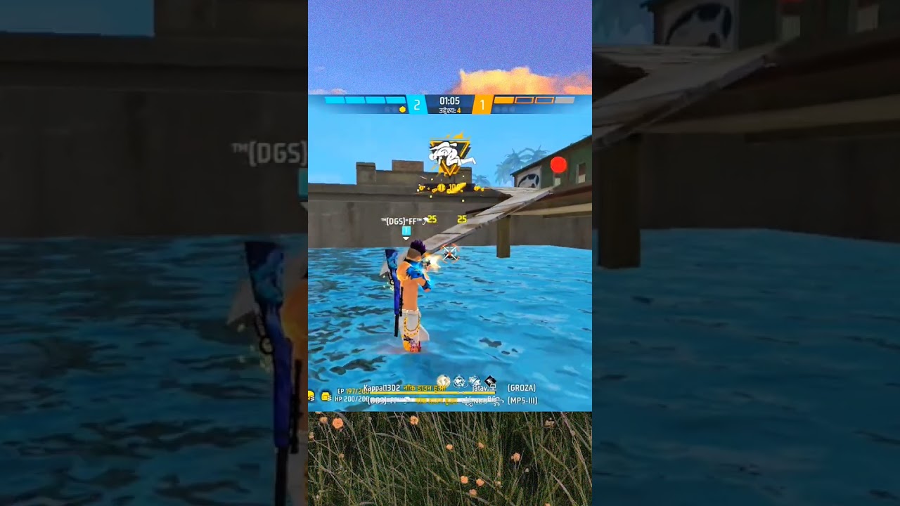 1v4 Pro Player Fight 🔥 | Garena Free Fire” 