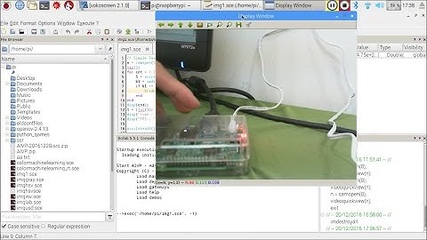 Raspberry Pi for Computer Vision with Scilab