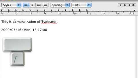 Typinator Demonstration