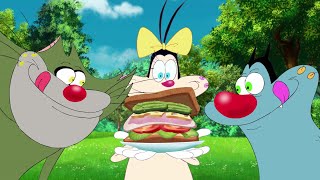 हिंदी Oggy and the Cockroaches  WHAT A BEAUTIFUL SANDWICH  Hindi Cartoons for Kids