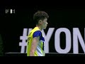Match point - Lin Chun-Yi vs Kim Bruun - MS, Final - Belgian Int. 2022
