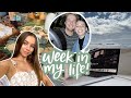 WORK WEEK IN MY LIFE! | Q+A with Liam, filming & girls weekend!