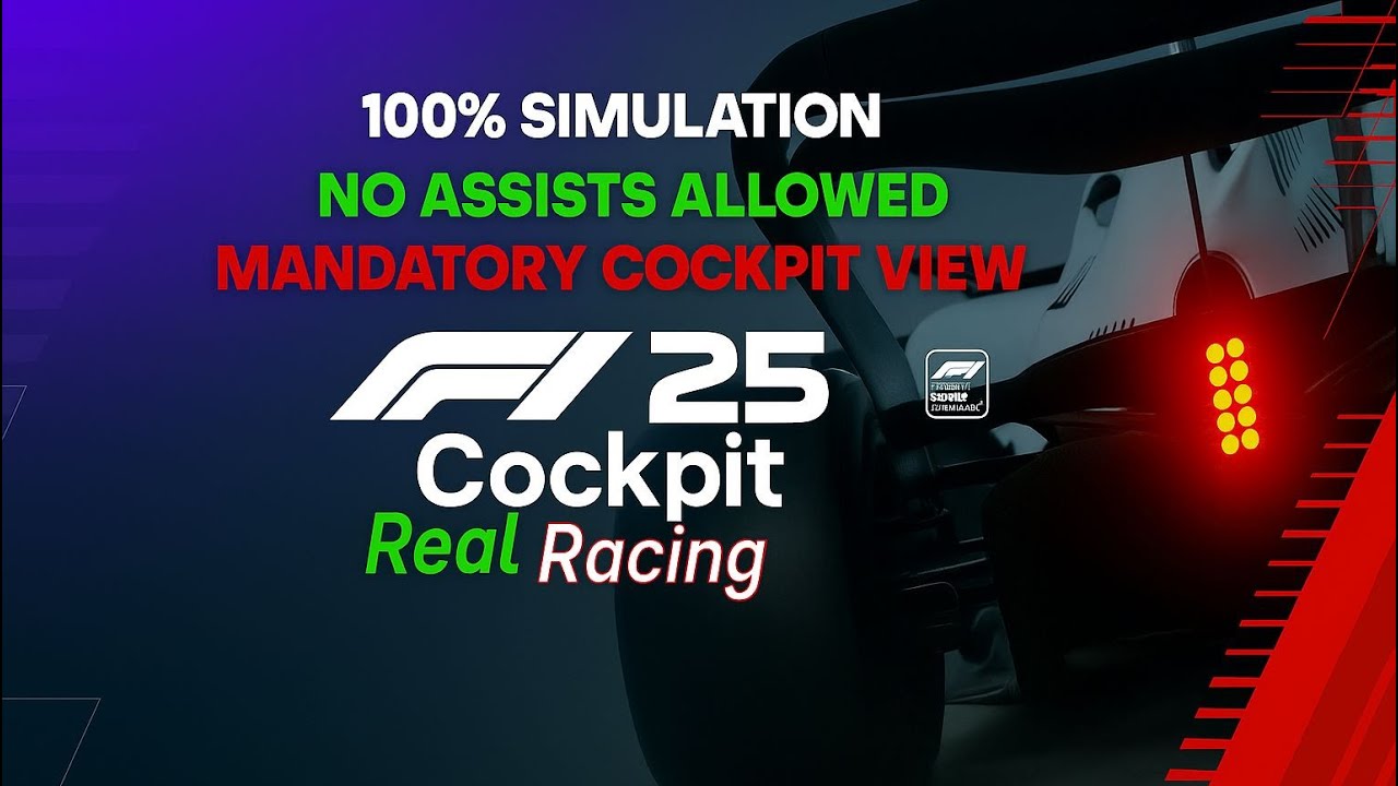 F1 [25]  COCKPIT REAL RACING 🏁 - Season VI - 1️⃣3️⃣th Round - Belgian 🇧🇪 GP & SPRINT RACE