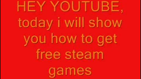 how to get free steam games