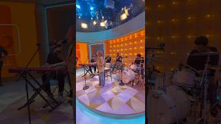 Soundcheck,na Globo w/ Gabriela Rocha #globo #ytshorts #worship #guitar #eua #europe #africa #live