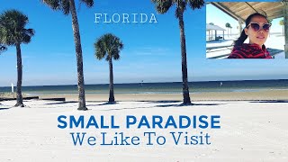 PINE ISLAND BEACH PARK IN WEEKI WACHEE FLORIDA || SMALL PARADISE WE LIKE TO VISIT