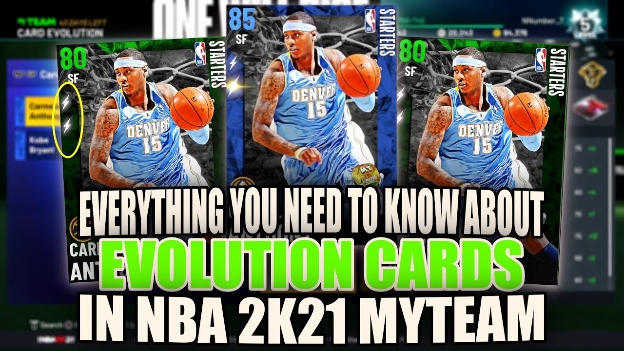 This Is Everything You Need To Know About Evo Cards In Nba 2k21 Myteam Youtube