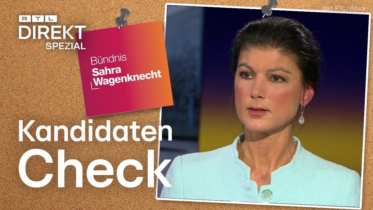 Töne wie die AfD? Sahra Wagenknecht im Kandidatencheck | RTL Direkt Spezial