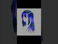 How to colour aesthetic hair #ibispaintx #digitalart #asthetic #arttutorial #drawing