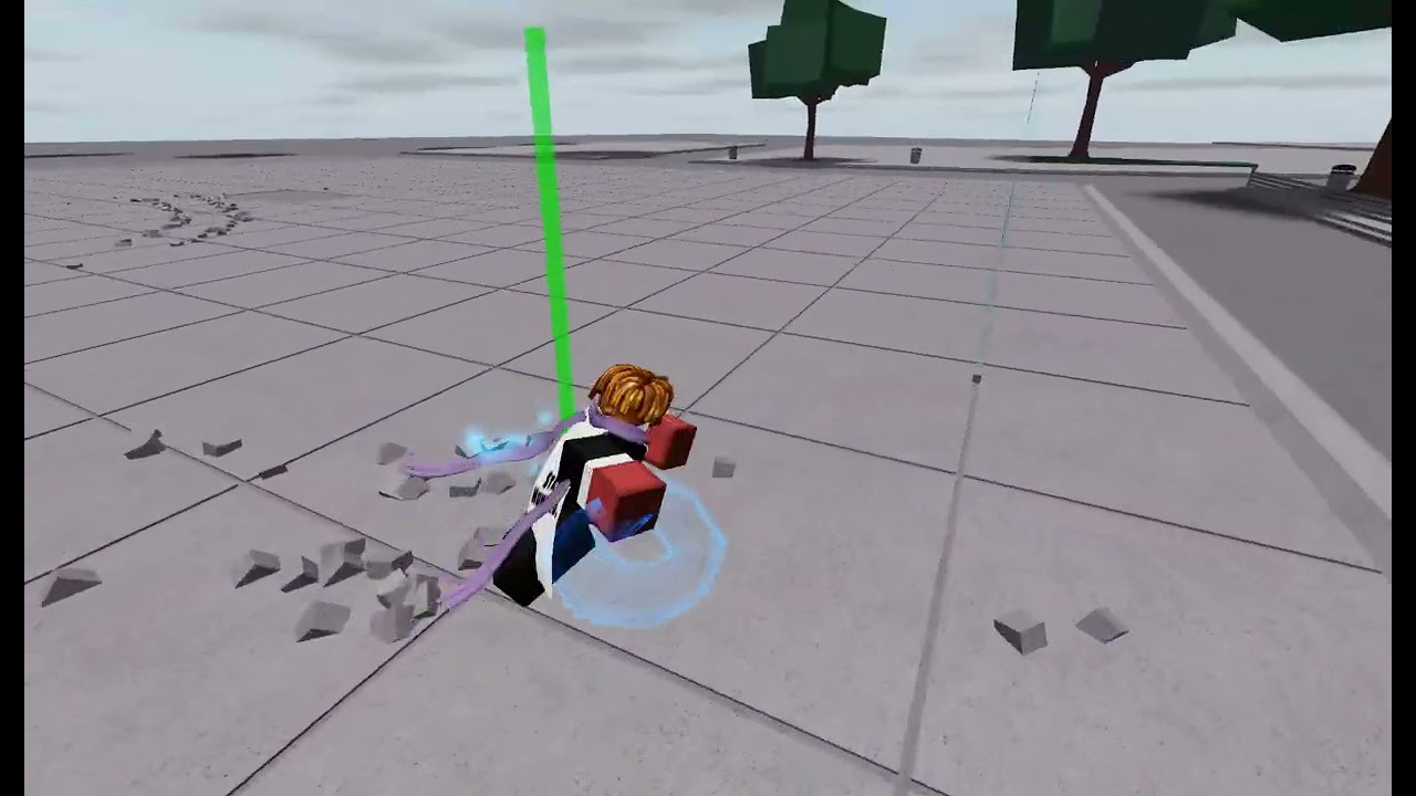 My combo in strongest battle grounds (Garou aka hero hunter)  roblox