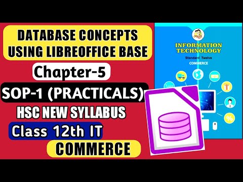 sop1 LibreOfficeBase Solutions Database Concepts using LibreOffice base practicals