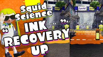 Ink Recovery Up Ability Study Squid Science Splatoon Nintendome
