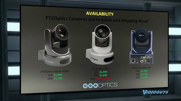 PTZOptics Cameras Now Available!