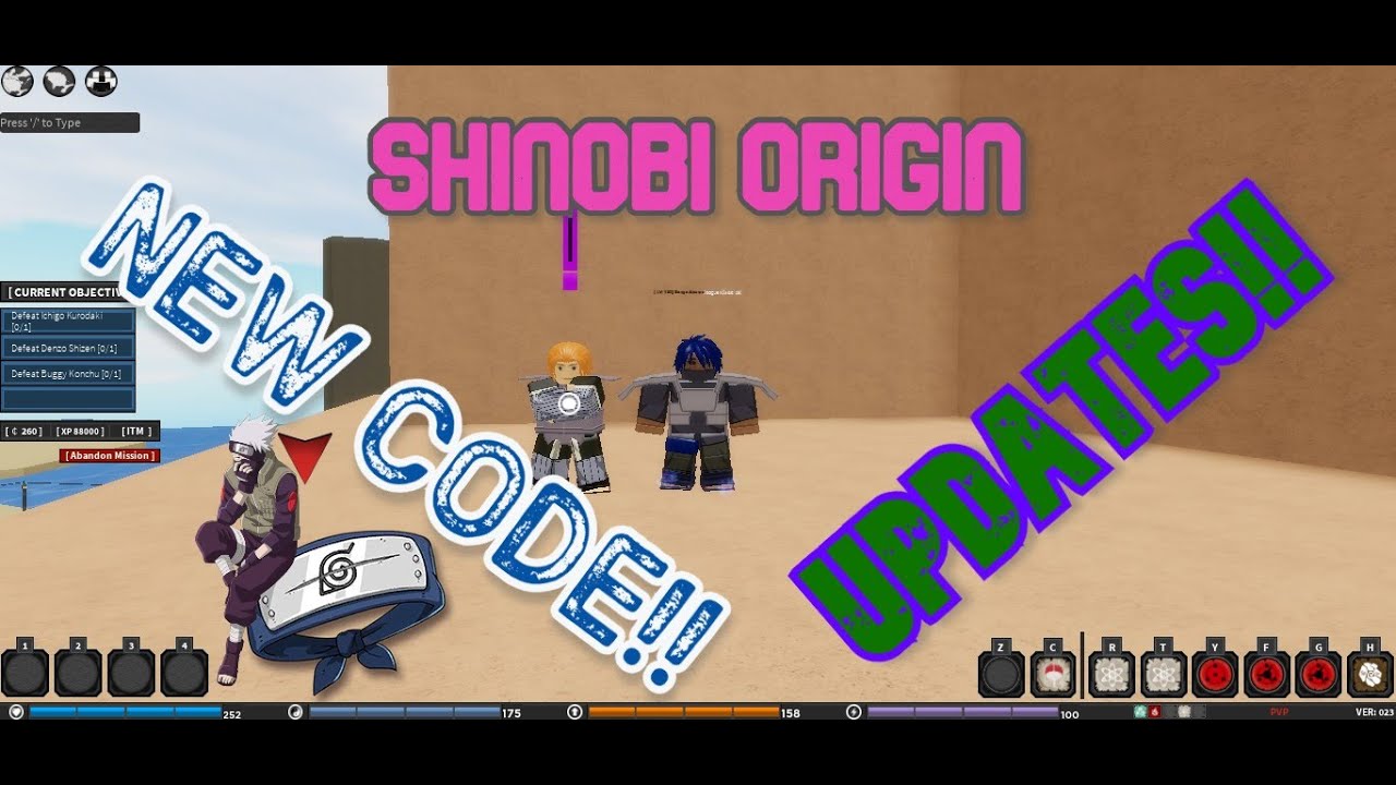 Shinobi Origin Codes Youtube - boku no roblox remastered codes 260 likes