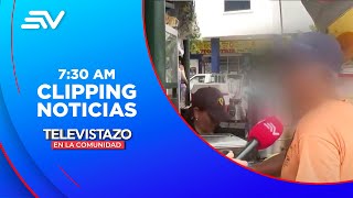 Comerciantes denuncian asaltos | Televistazo | Ecuavisa