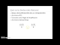 Tutorial Deducción Natural 2