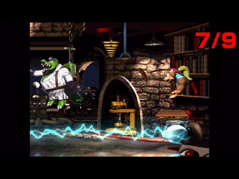 7-6 ボスカオスとバロンクルール スーパードンキーコング3完全