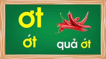 Bé tập đọc và làm quen với vần ƠT trong tiếng việt lớp 1 - Thanh nấm