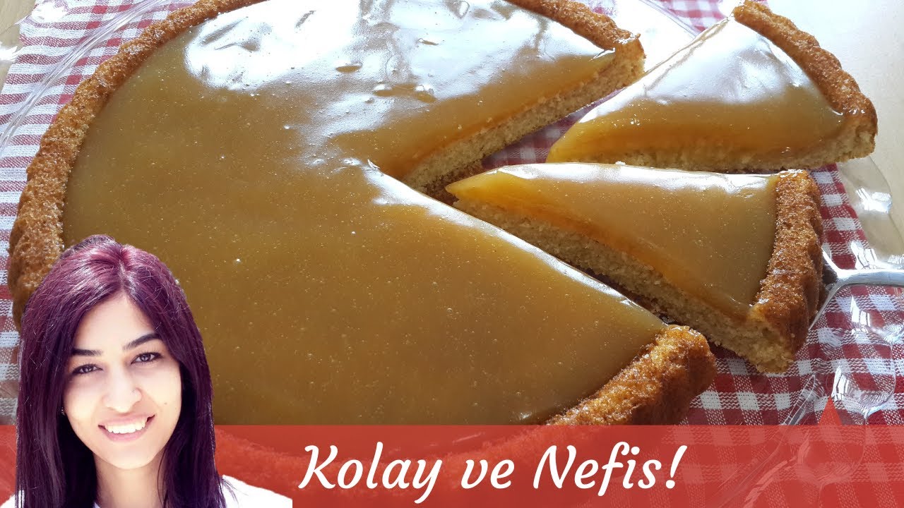 TADINA BAYILACAKSINIZ 😍 Şeftali Soslu Tart Kek Tarifi YouTube