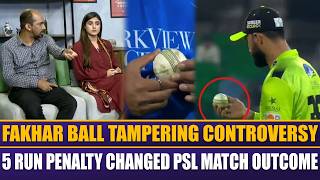 Fakhar Ball Tampering Controversy 5 Run Penalty Changed Psl Match Outcome Sports Roundup