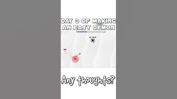 Day 3 of making an easy demon  #geometrydash #dothingsyoudontwanttodo #gangsterrap