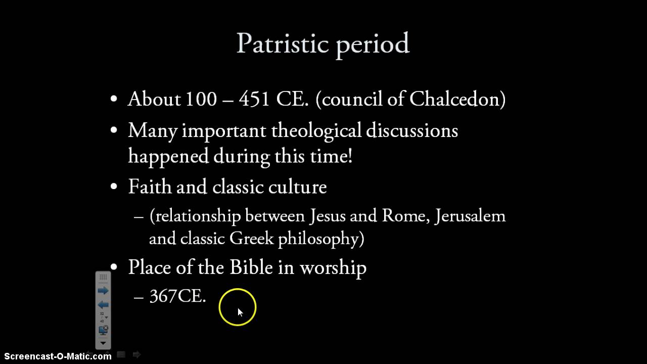 5 Periods of Church History YouTube