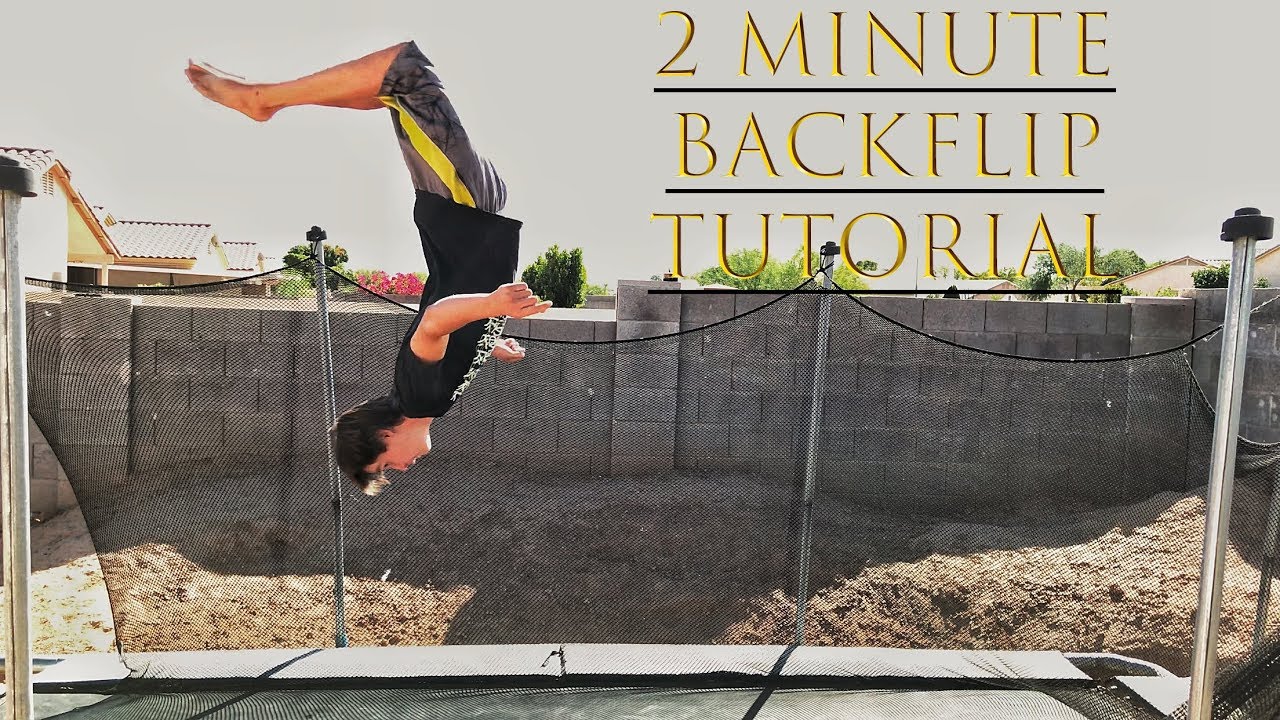 How To Jump Higher On A Trampoline Easy Youtube