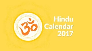 Hindu Calendar 2017 Android App by VedSutra | App Promo Video screenshot 1