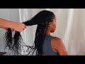 ASMR super satisfying braids hair play and scalp massage on Adrianna (whisper)