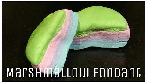 How To Make MARSHMALLOW FONDANT - The Best Fondant Recipes For Cakes And Cupcakes