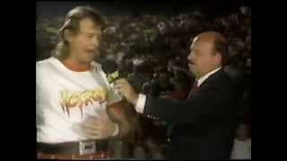 Mean Gene Okerlund interviews Roddy Piper about Rick Rude (10-15-1989)