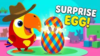 larry s surprise eggs animals colorful friends educational