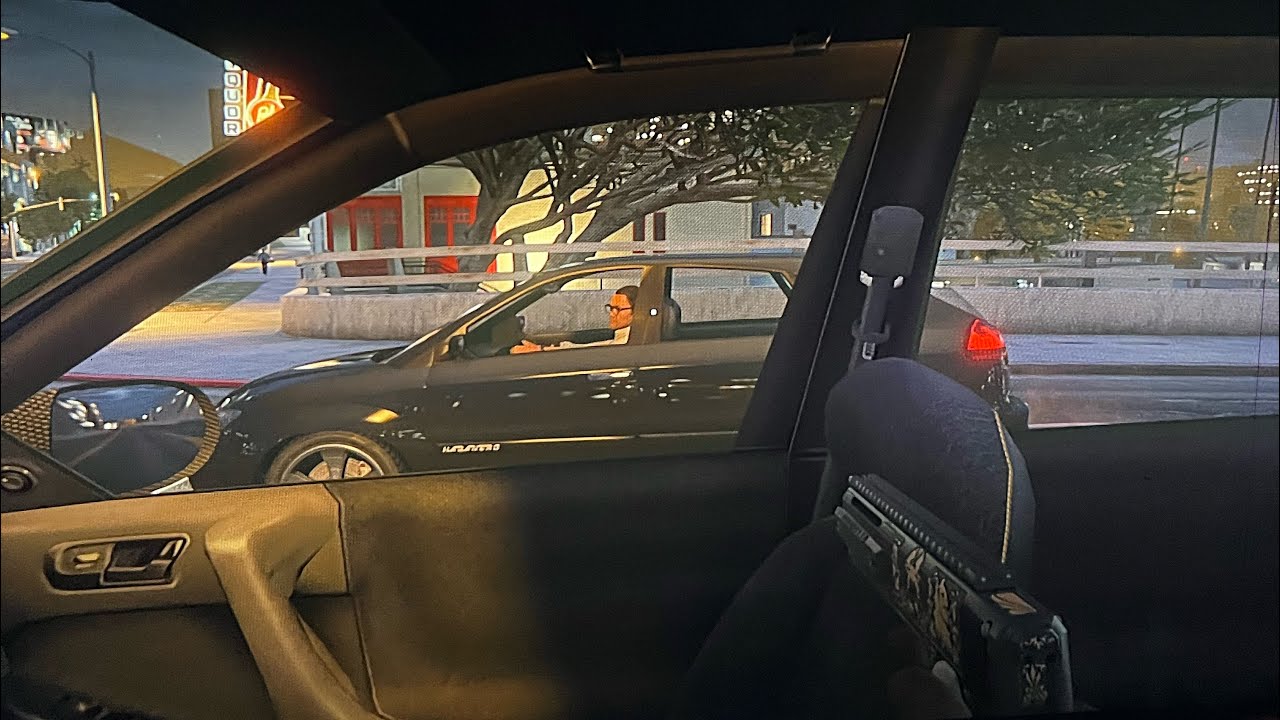 Caught my opp in traffic in GTA 5 RP!