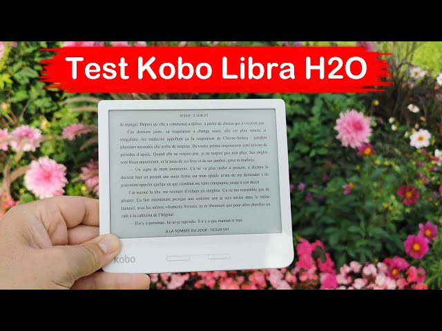 Kobo Libra 2 - Test vidéo de la liseuse pour lire et écouter des livres -  IDBOOX