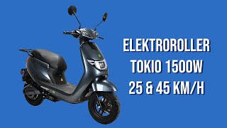 online Elektroroller Tokio Topcase + GreenStreet kaufen!