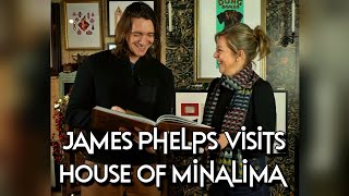 James Phelps visits the house of Minalima