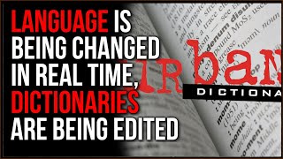 Rewriting DICTIONARIES Seems Like A Warning Sign, It's Even Worse When It's URBAN Dictionary