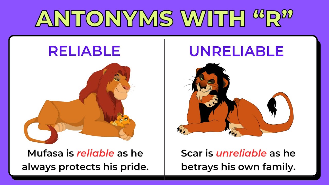 Opposite R OPPOSITE WORDS / ANTONYMS STARTING WITH